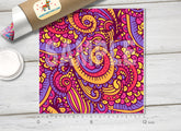 Paisley Patterned Adhesive Vinyl 222